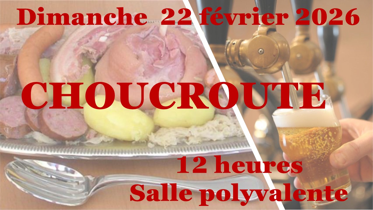 Choucroute de l'ARCLM